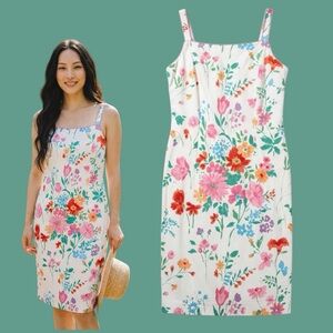Telluride Clothing Co Floral Cotton Sundress Size 10 Garden Party Cottagecore